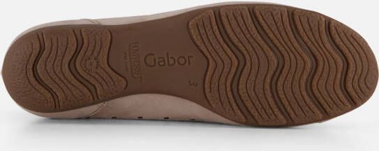 Gabor Instappers beige Nubuck