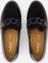 Gabor Zwarte Suède Loafers met Kettingdetail Black Dames - Thumbnail 11