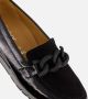 Gabor Zwarte Suède Loafers met Kettingdetail Black Dames - Thumbnail 13