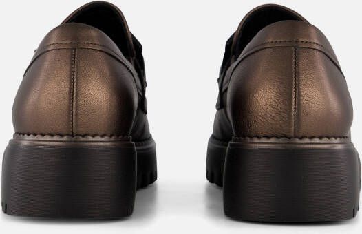 Gabor Loafers grijs Leer