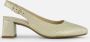 Gabor Slingback Pumps beige Suede Dames - Thumbnail 6