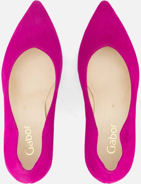 Gabor Pumps paars Suede