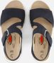 Gabor Rollingsoft Sandalen blauw Nubuck - Thumbnail 2