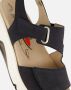 Gabor Blauwe Suède Sandalen Rolling Soft Blue Dames - Thumbnail 6