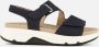 Gabor Rollingsoft Sandalen blauw Nubuck - Thumbnail 5