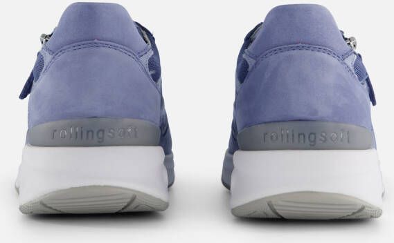 Gabor Rollingsoft Sneakers blauw Leer