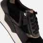 Gabor Rollingsoft sneakers zwart Suede Dames - Thumbnail 6