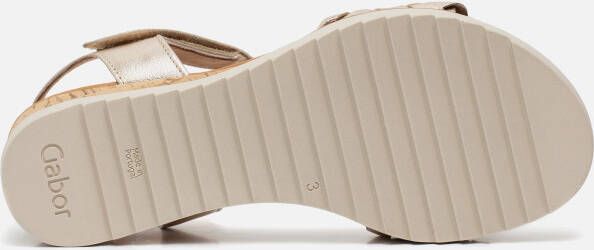 Gabor Sandalen beige Synthetisch