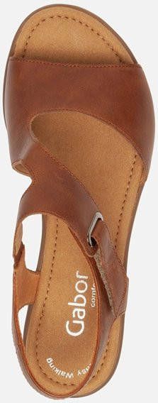 Gabor Comfort sandalen cognac