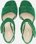 Gabor 21.711.19 Samth. Verde-sandalen met hak-pumps - Thumbnail 5