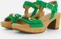 Gabor Sandalen groen Suede Dames - Thumbnail 2