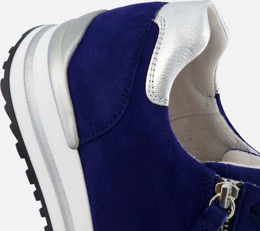 Gabor Sneakers blauw Suede