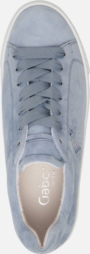 Gabor Sneakers blauw Suede