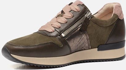 Gabor Sneakers Groen Nubuck 102316