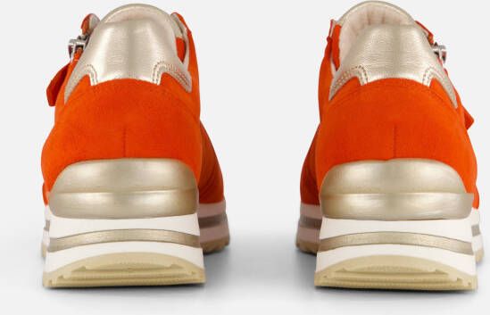 Gabor Sneakers oranje Suede