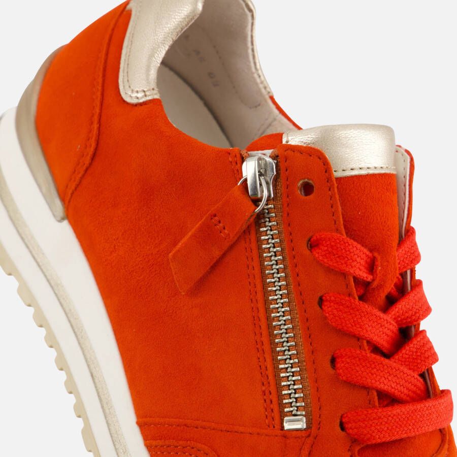 Gabor Sneakers oranje Suede