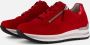 GABOR Lage Sneakers Dames 528 Maat: 35 5 Materiaal: Nubuck Kleur: Rood - Thumbnail 3