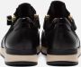 Gabor Zwarte Leren Sneakers Black Dames - Thumbnail 8