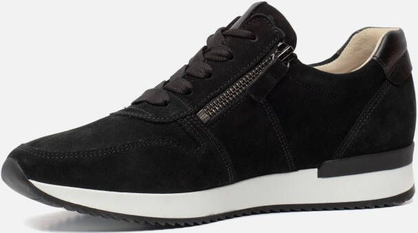 Gabor Sneakers zwart Nubuck 101353