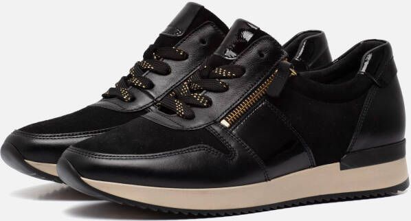 Gabor Sneakers zwart Suede