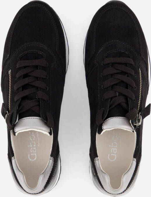 Gabor Sneakers zwart Suede