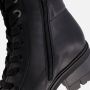 Gabor Veterboots zwart Leer Dames - Thumbnail 7