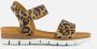 Giga Leopard Sandalen bruin Leer Dames - Thumbnail 11