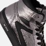 Hip hoge sneakers metallic zilver Dames - Thumbnail 6