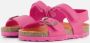 Hush Puppies Buckle Sandalen roze Nubuck Heren - Thumbnail 5