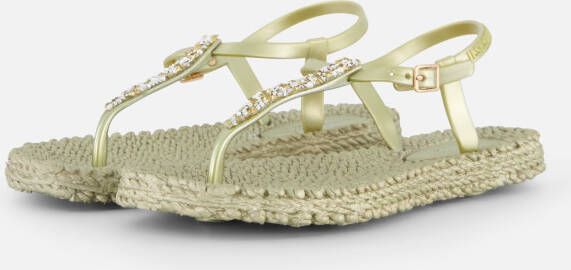 Ilse Jacobsen Cheerful03 Slippers goud Rubber