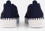 Ilse Jacobsen Instappers Platform TULIP3373W witte zool 660 Dark Indigo Dark Indigo - Thumbnail 4