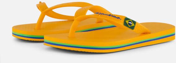 Ipanema Classic Brasil Kids Slippers geel Rubber