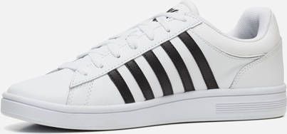 viering Oneindigheid belangrijk K-Swiss Court Winston leren sneakers wit zwart - Schoenen.nl