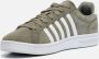 K-SWISS Court Tiebreak suede heren sneakers groen - Thumbnail 2