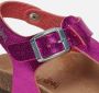 Kipling Monica 1 fuchsia 0120 Meisjes Slippers Fuchsia - Thumbnail 7