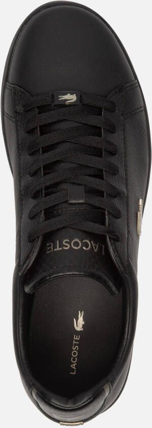 Lacoste Carnaby Evo sneakers zwart Leer