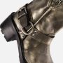 Lazamani Vintage Biker boots zilver Leer Dames - Thumbnail 10