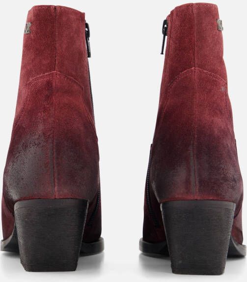 Lazamani Cowboylaarzen bordeaux Suede