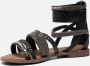 Lazamani Dames Sandalen 75.796 Black - Thumbnail 6