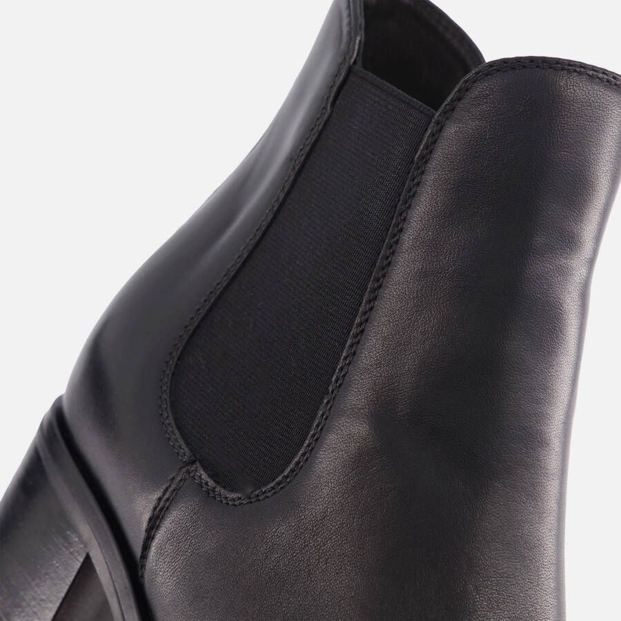 Linea Zeta Chelsea boots zwart Leer