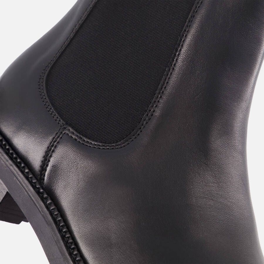 Linea Zeta Chelsea boots zwart Leer