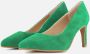 Linea zeta Pumps groen Suede - Thumbnail 2