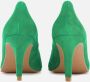 Linea zeta Pumps groen Suede - Thumbnail 3