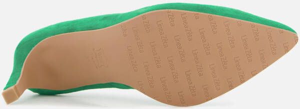 Linea Zeta Pumps groen Suede