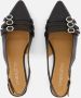 Linea zeta Slingback Instappers zwart Leer - Thumbnail 1