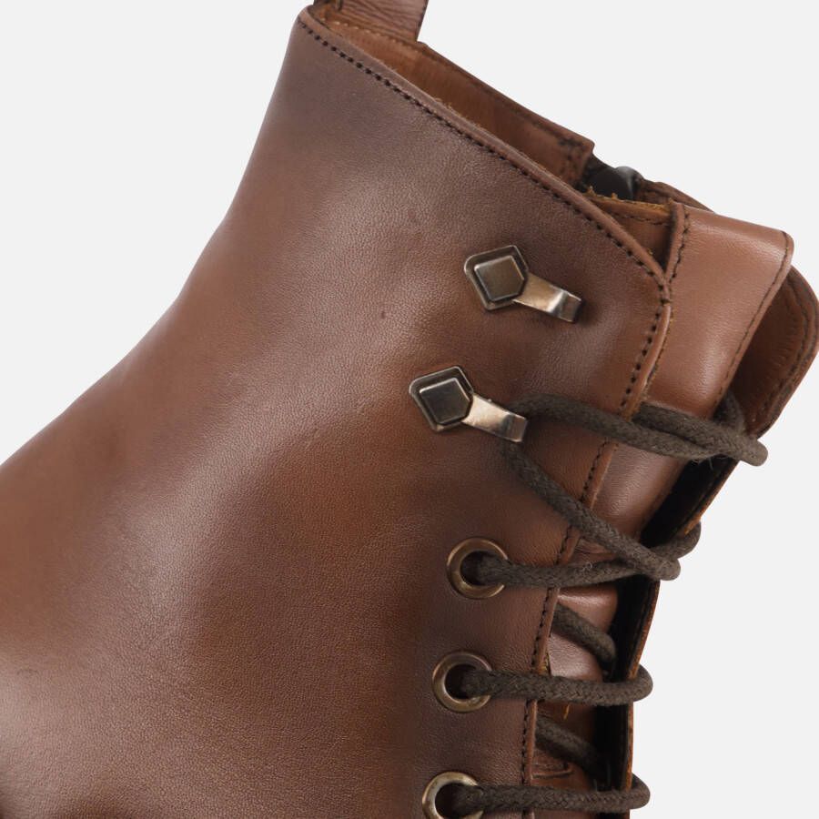 Linea Zeta Veterboots cognac Leer