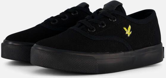 Lyle & Scott Wick Sneakers zwart Canvas