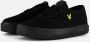 Lyle & Scott Wick Sneakers zwart Canvas - Thumbnail 2