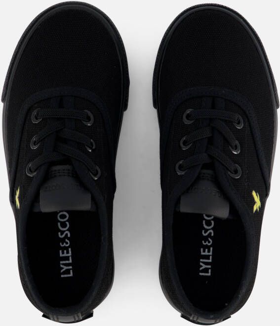 Lyle & Scott Wick Sneakers zwart Canvas