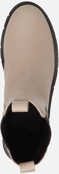 marco tozzi Chelsea boots beige Synthetisch 182807
